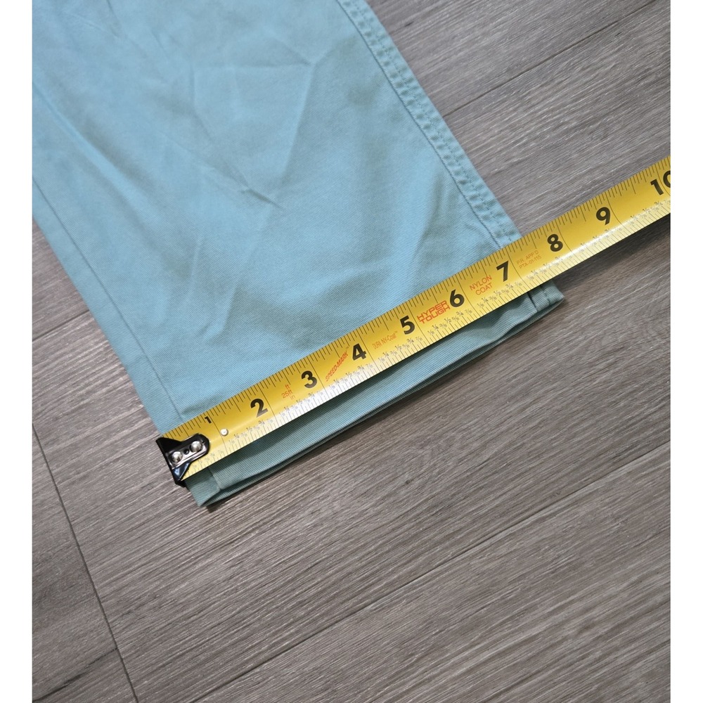 Levis XX Chino Pants Men 38X32 Mint Green Standard Taper Casual Red Tab Stretch - Picture 14 of 14